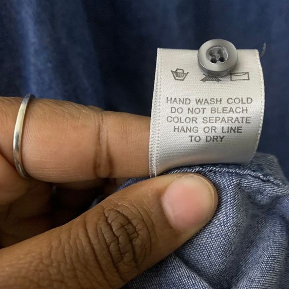 Bottlette Denim Button Down - Picture 6 of 6